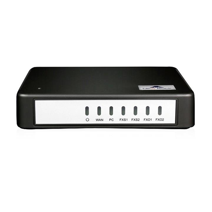 گیت وی VoIP نیوراک مدل HX404G NewRock HX404G VoIP Gateway